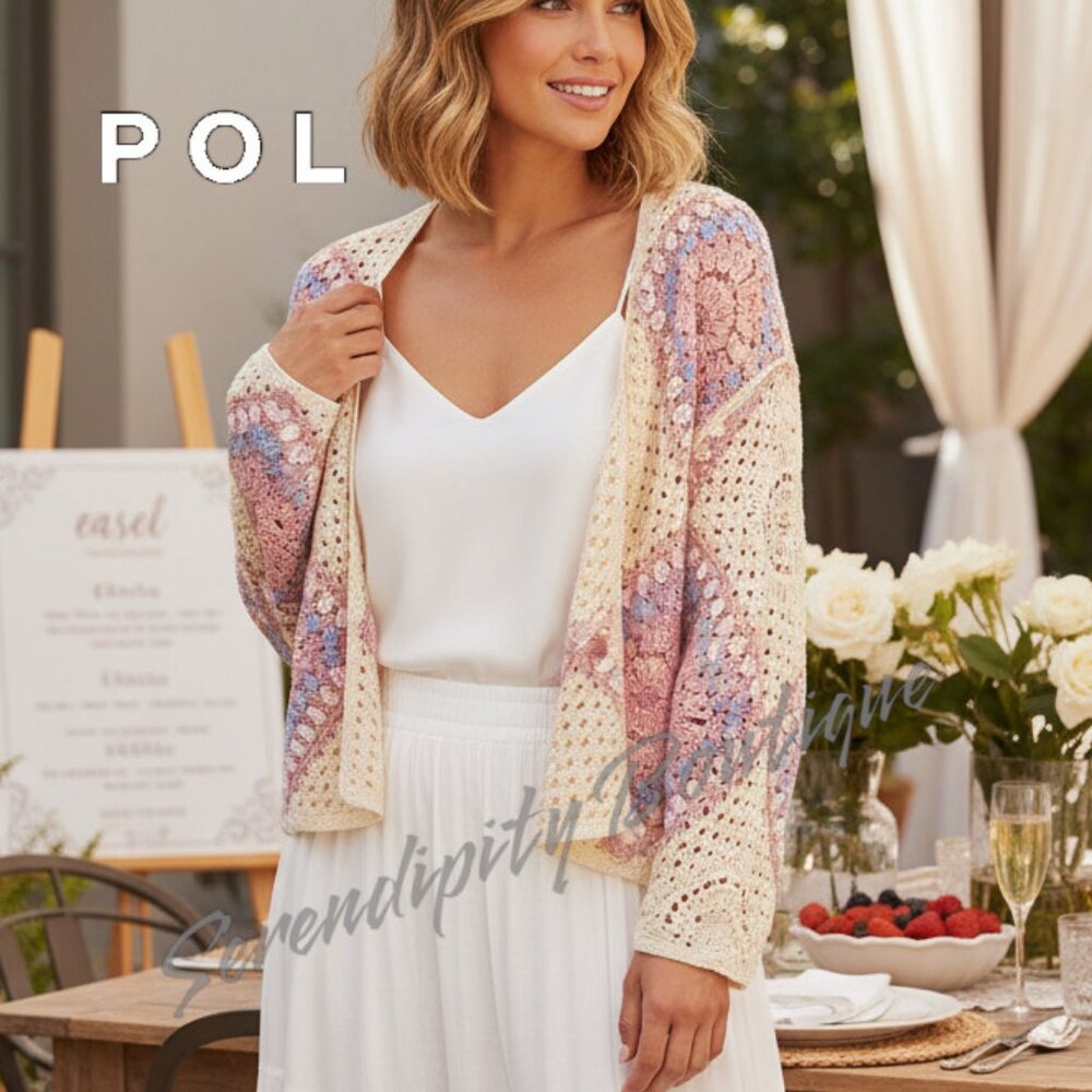 POL Ready for Spring Easter Pastel Lightweight Sl… - image 1